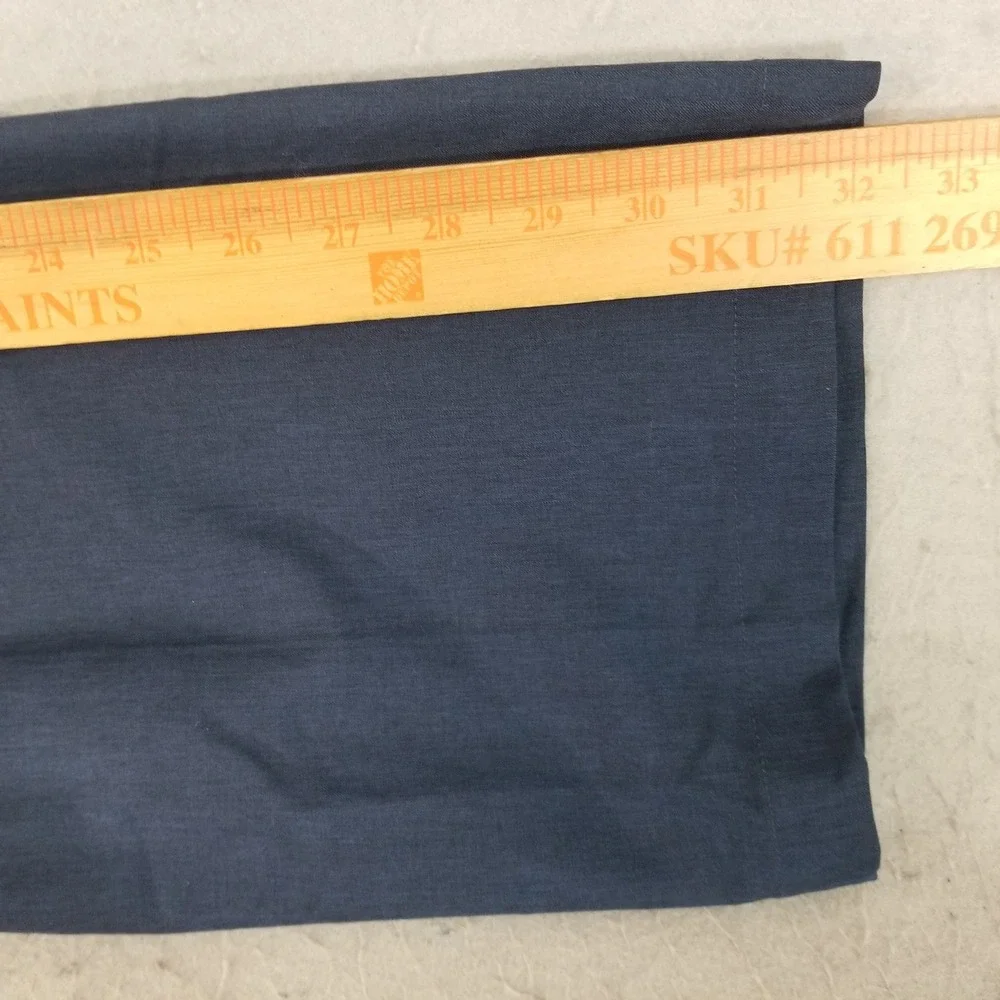 Greg Norman Pants Men 42x32 Navy Blue Golf Performance Stretch Flat Front